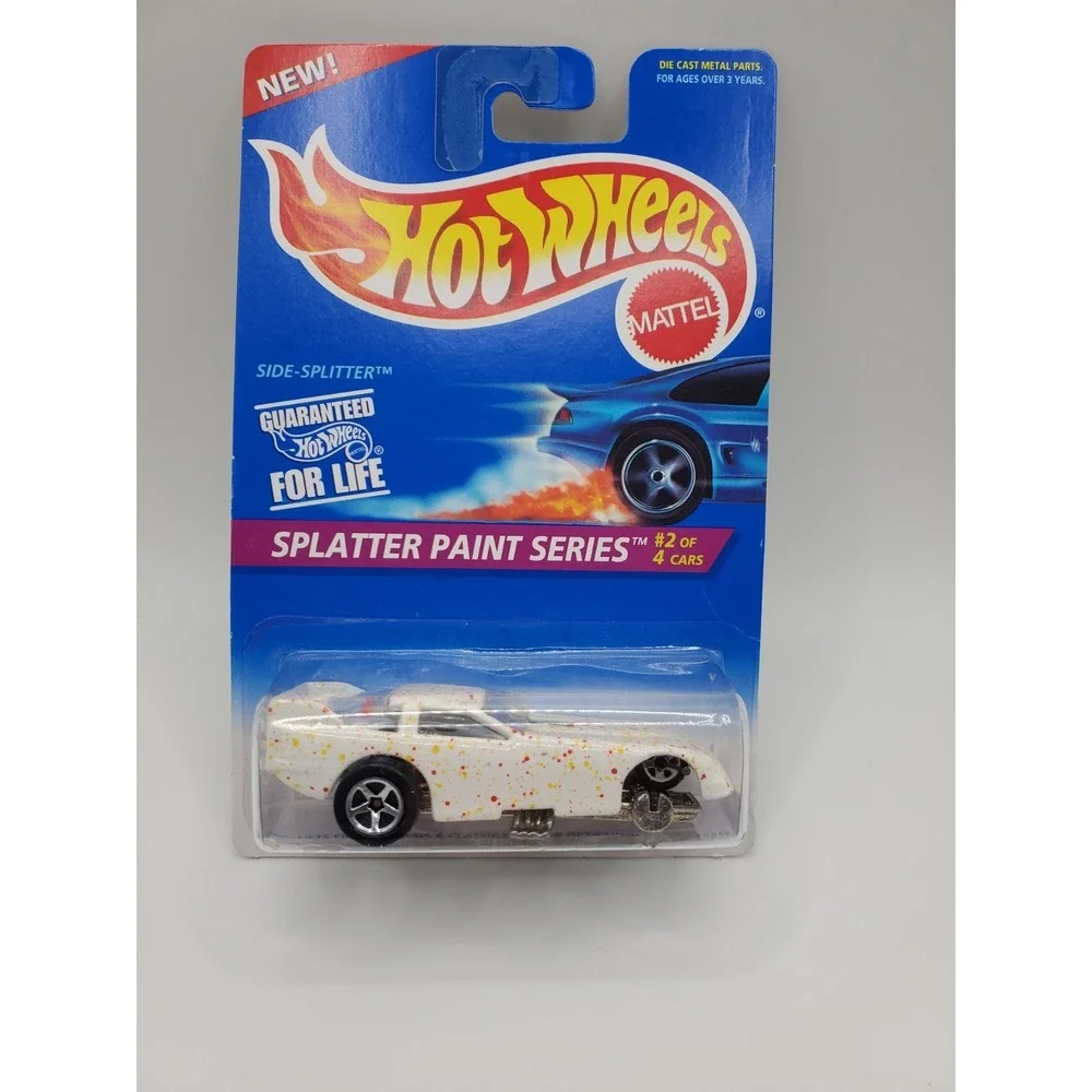 Mattel HOT WHEELS Die cast 15254 Splatter paint series Side splitter READ*****